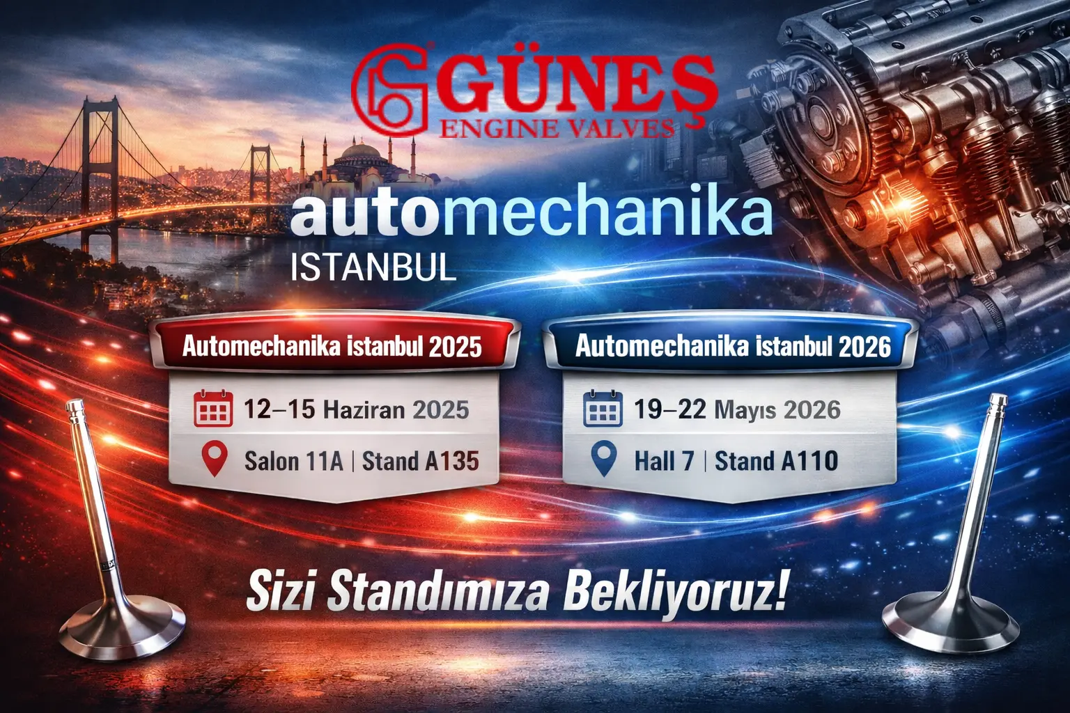Automechanika İstanbul 2025 ve 2026 Fuarlarında Sizlerle Buluşuyoruz